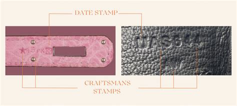 hermes belt date stamp|hermes birkin stamp location.